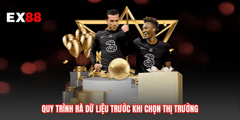 Quy trình rà dữ liệu trước khi chọn thị trường
